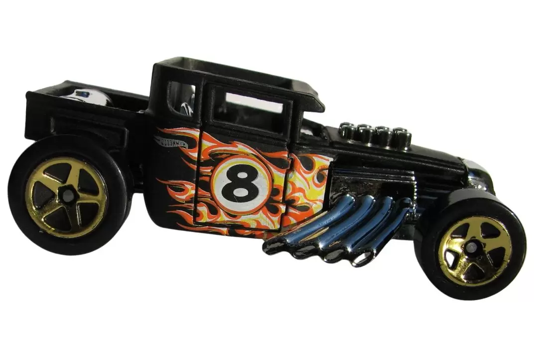 Foto da miniatura Hot Wheels Bone Shaker na cor Preto